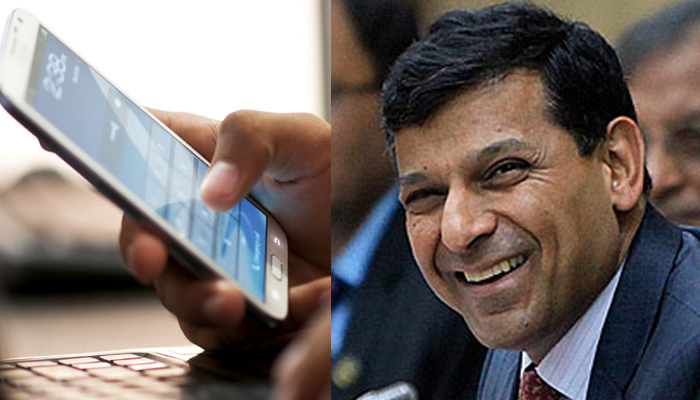 اسمارٹ فون کے ذریعے پیسہ بھیجنا ہوگا آسان : RBI گورنر رگھو رام راجن